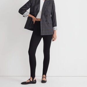 Madewell stirrup leggings (thick material)